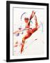 Gymnast Two, 2010-Penny Warden-Framed Giclee Print