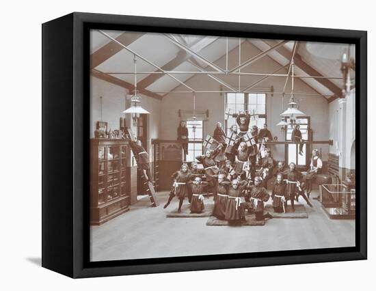 Gymnastic Display at Elm Lodge Residential School for Elder Blind Girls, London, 1908-null-Framed Stretched Canvas