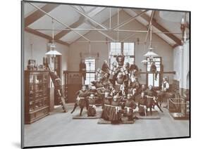 Gymnastic Display at Elm Lodge Residential School for Elder Blind Girls, London, 1908-null-Mounted Photographic Print