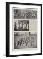 Gymnastic Instruction in Cairo for Native Egyptians-null-Framed Giclee Print