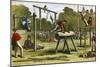 Gymnastics, 19th Century-null-Mounted Giclee Print