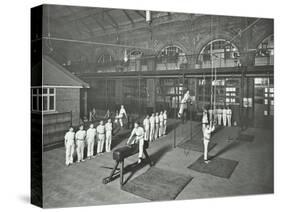 Gymnastics by Male Students, School of Building, Brixton, London, 1914-null-Stretched Canvas