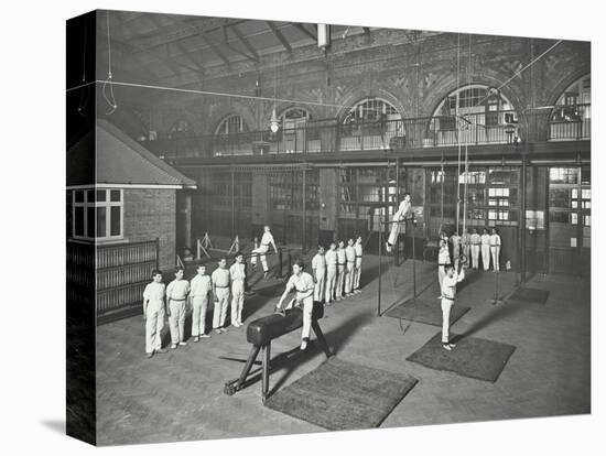 Gymnastics by Male Students, School of Building, Brixton, London, 1914-null-Stretched Canvas