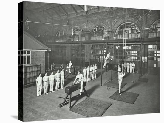 Gymnastics by Male Students, School of Building, Brixton, London, 1914-null-Stretched Canvas