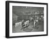 Gymnastics by Male Students, School of Building, Brixton, London, 1914-null-Framed Photographic Print