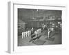 Gymnastics by Male Students, School of Building, Brixton, London, 1914-null-Framed Photographic Print