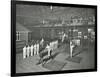 Gymnastics by Male Students, School of Building, Brixton, London, 1914-null-Framed Premium Photographic Print