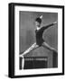 Gymnastics Competition in Japan-Larry Burrows-Framed Photographic Print