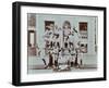 Gymnastics Display at the Boys Home Industrial School, London, 1900-null-Framed Photographic Print