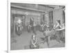 Gymnastics Lesson, Laxon Street Evening Institute for Women, London, 1914-null-Framed Premium Photographic Print