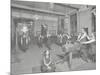 Gymnastics Lesson, Laxon Street Evening Institute for Women, London, 1914-null-Mounted Premium Photographic Print