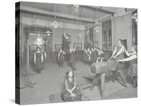 Gymnastics Lesson, Laxon Street Evening Institute for Women, London, 1914-null-Stretched Canvas