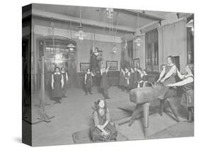 Gymnastics Lesson, Laxon Street Evening Institute for Women, London, 1914-null-Stretched Canvas