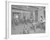 Gymnastics Lesson, Laxon Street Evening Institute for Women, London, 1914-null-Framed Photographic Print