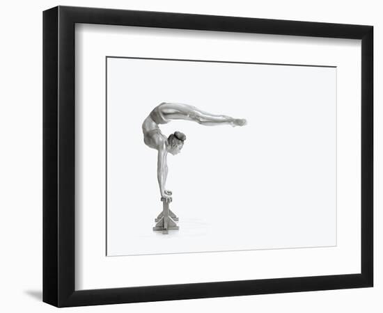 Gymnastics Series - Mexican Balance-Howard Ashton-Jones-Framed Photographic Print