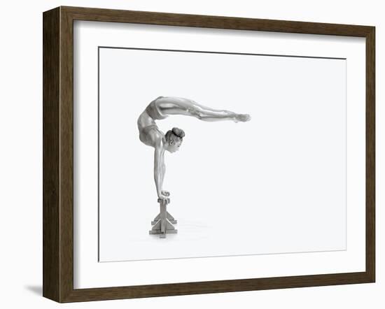 Gymnastics Series - Mexican Balance-Howard Ashton-Jones-Framed Photographic Print