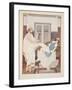 Gynaecological Examination, Illustration from 'The Works of Hippocrates', 1934 (Colour Litho)-Joseph Kuhn-Regnier-Framed Giclee Print