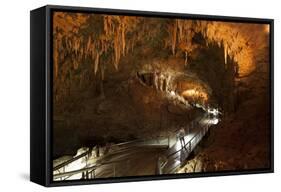 Gyokusendo Is a Giant Underground Cave, Okinawan Island, Japan-Paul Dymond-Framed Stretched Canvas