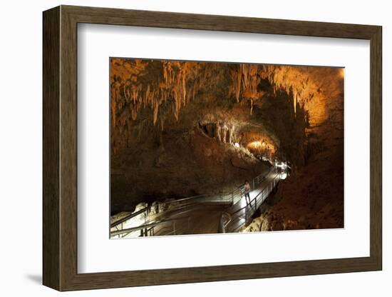 Gyokusendo Is a Giant Underground Cave, Okinawan Island, Japan-Paul Dymond-Framed Photographic Print