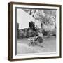 Gypsies Living in Slums under the Trees in New Forest, England-William Sumits-Framed Photographic Print