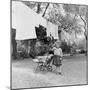 Gypsies Living in Slums under the Trees in New Forest, England-William Sumits-Mounted Photographic Print