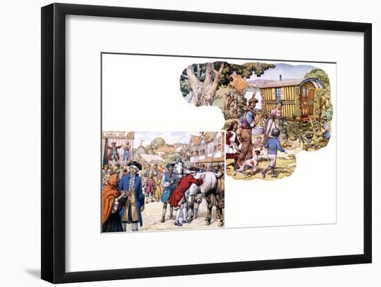 Gypsies-Pat Nicolle-Framed Giclee Print