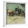 Gypsy Camp, c.1888-Vincent van Gogh-Framed Giclee Print