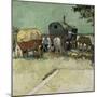 Gypsy Camp, c.1888-Vincent van Gogh-Mounted Giclee Print