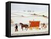 Gypsy Caravan-Vincent Haddelsey-Framed Stretched Canvas