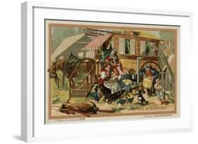 Gypsy Caravan-null-Framed Giclee Print