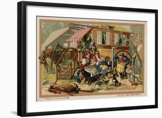 Gypsy Caravan-null-Framed Giclee Print