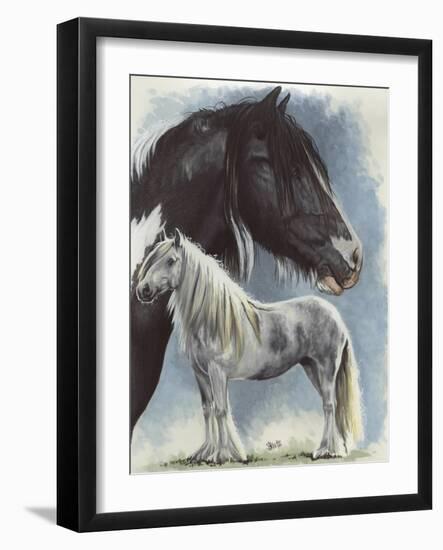 Gypsy Cob-Barbara Keith-Framed Giclee Print