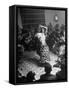 Gypsy Dancer Performing-Dmitri Kessel-Framed Stretched Canvas