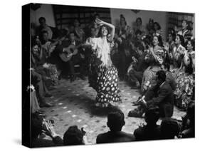 Gypsy Dancer Performing-Dmitri Kessel-Stretched Canvas