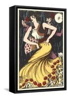 Gypsy Dancers-null-Framed Stretched Canvas