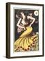 Gypsy Dancers-null-Framed Art Print