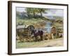 Gypsy Encampment, Appleby, 1919-Atkinson-Framed Giclee Print