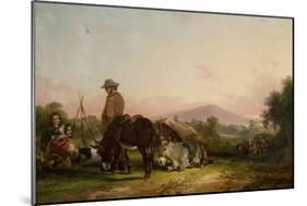 Gypsy Encampment-William Snr. Shayer-Mounted Giclee Print