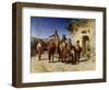 Gypsy Family on the Road, c.1861-Achille Zo-Framed Giclee Print