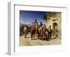 Gypsy Family on the Road, c.1861-Achille Zo-Framed Giclee Print