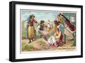 Gypsy Fiddlers-null-Framed Giclee Print