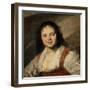 Gypsy Girl, c.1628-30-Frans Hals-Framed Giclee Print