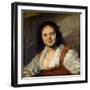 Gypsy Girl (La Bohémienn)-Frans I Hals-Framed Giclee Print