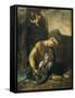 Gypsy Girl-Antonio Allegri Da Correggio-Framed Stretched Canvas