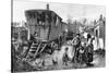 Gypsy Life: an Encampment Near Latimer Road, Notting Hill, 1879-null-Stretched Canvas