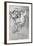 Gypsy Marriage Dance, from the Zincali by George Barrow (1803-81), Published in London, 1923-Arthur Wallis Mills-Framed Giclee Print