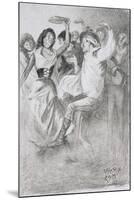 Gypsy Marriage Dance, from the Zincali by George Barrow (1803-81), Published in London, 1923-Arthur Wallis Mills-Mounted Giclee Print