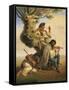 Gypsy Musicians-Ferencz Pongracz-Framed Stretched Canvas