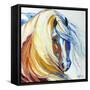 Gypsy Vanner Dream-Marcia Baldwin-Framed Stretched Canvas