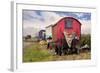 Gypsy Vardo-Andrew Roland-Framed Photographic Print